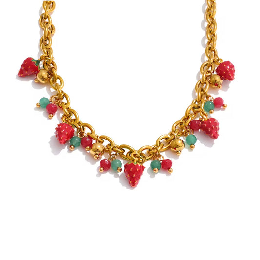 Berry Bliss Charm Necklace